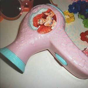 Princess Ariel Battery Operated Hair Dryer